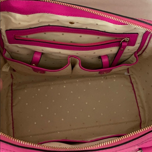 Kate Spade Oversized Pink Trapezoid Handbag - Picture 4 of 14